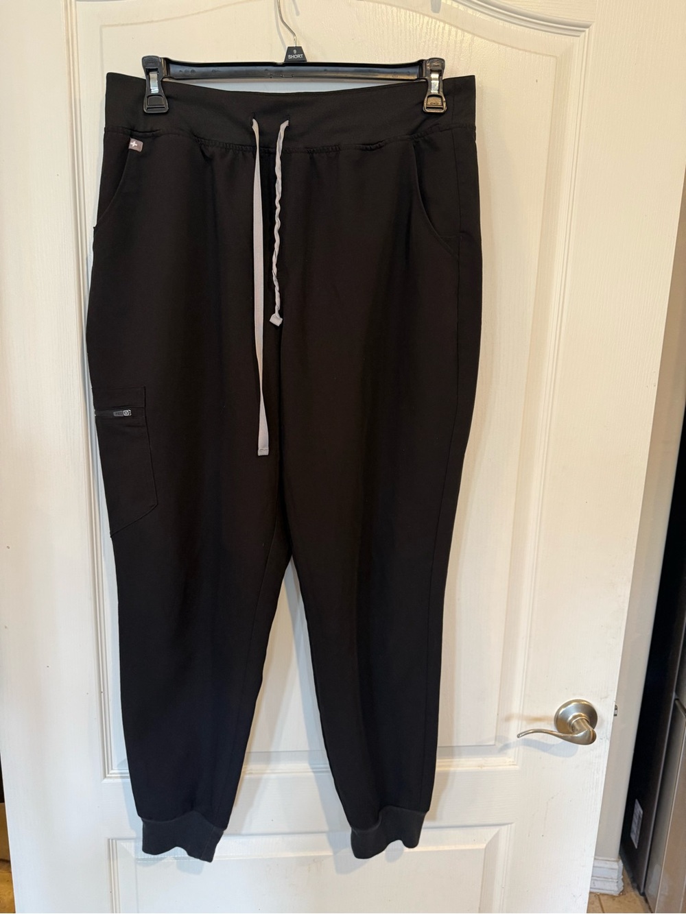 Figs Techincal Collection Women's black Scrub pants Zamora Joggers Black XL